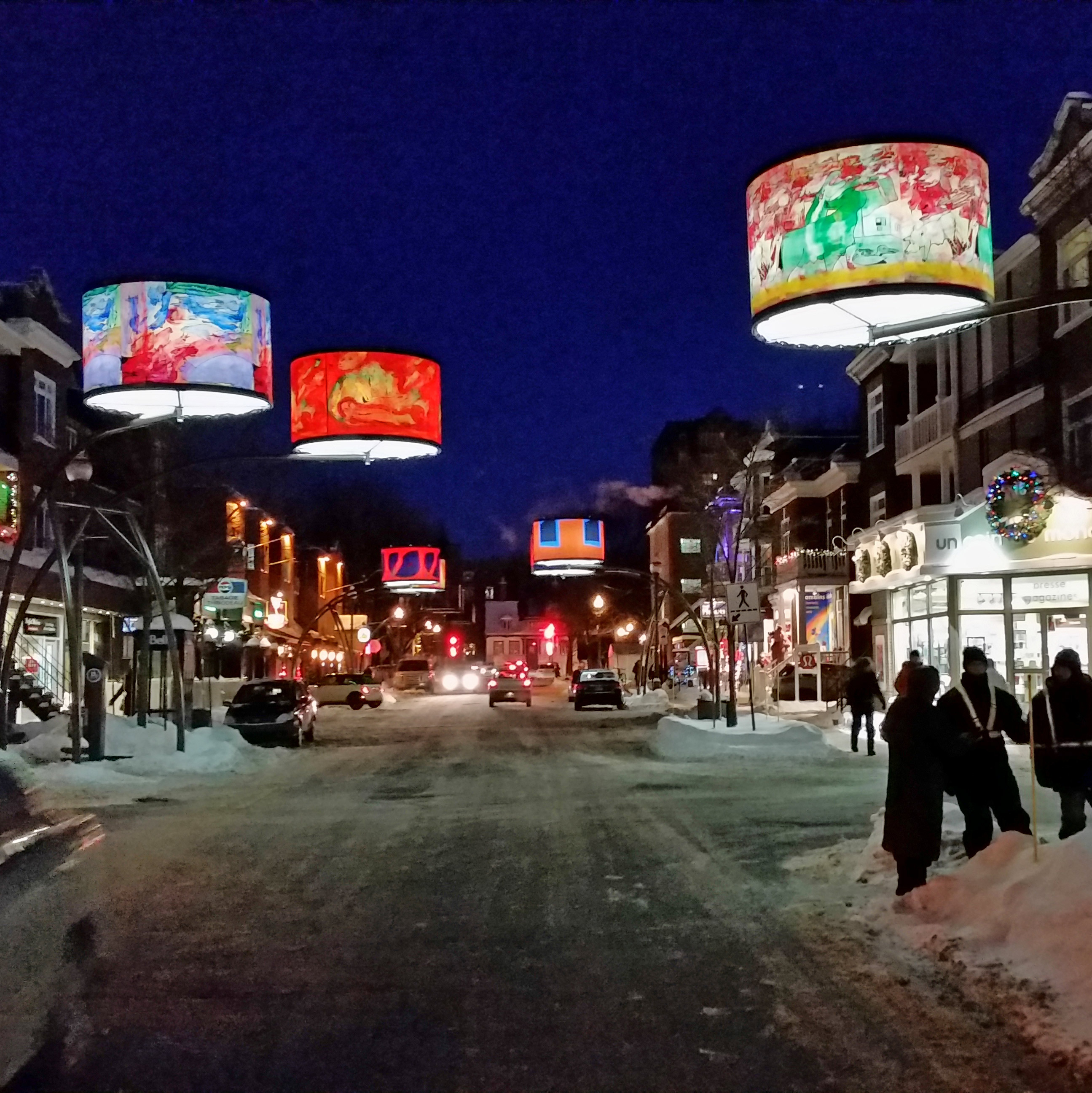 Lampshades - Cartier Avenue, Quebec 